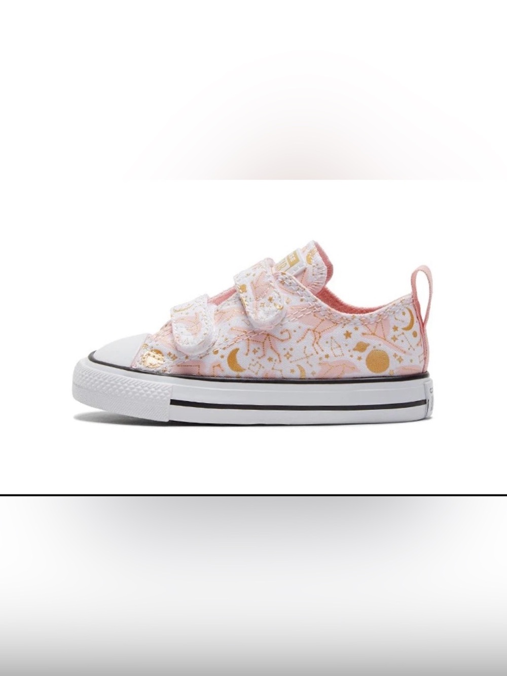 Converse Baby Girl’s 3 Chuck Taylor All-Star Constellations Celestial Sneakers